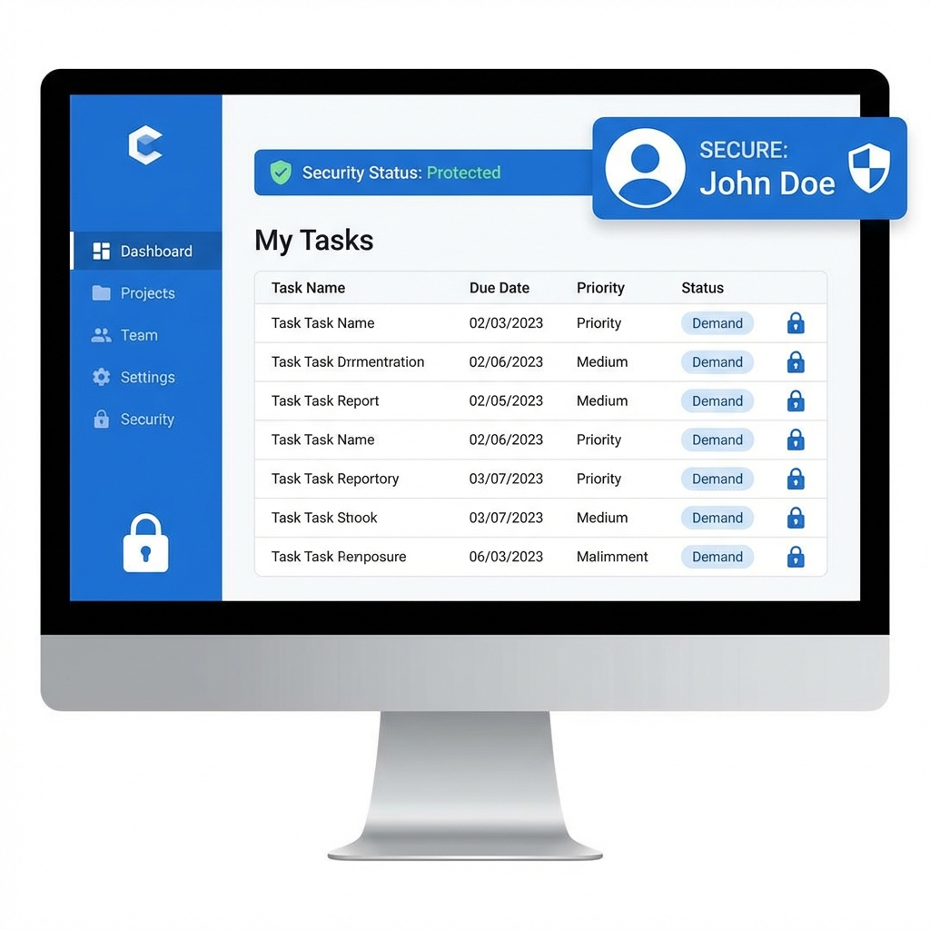 Todo Auth Project Screenshot